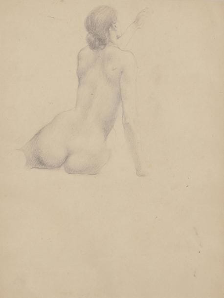 Auguste François-Marie GORGUET (1862-1927)
Etudes de nus féminins rectos verso
Crayon noir.
Signés AFM GORGUET au verso.
31 x 24 cm