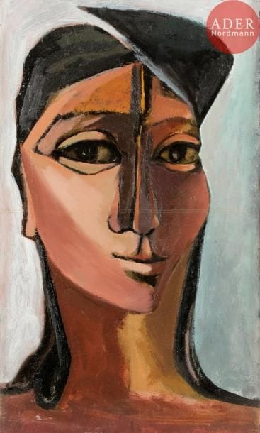 Georges-Henri PESCADÈRE (1915-2003)

Portrait de femme, 1973
Huile sur toile.
Monogrammée et datée au dos.
50 x 30 cm