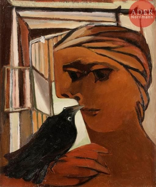 Georges-Henri PESCADÈRE (1915-2003)

L’Oiseau, 1974
Huile sur toile.
Monogrammée, datée et titrée au dos.
(Accidents).
55 x 46 cm