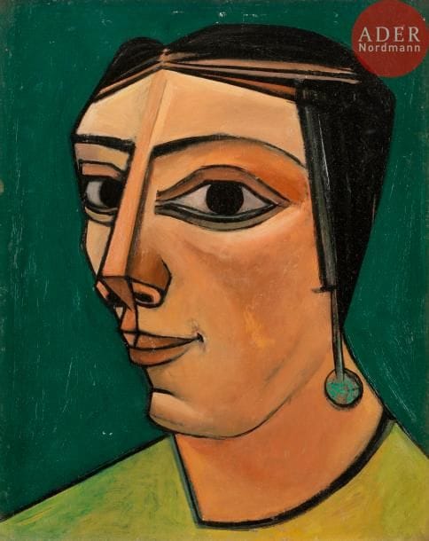 Georges-Henri PESCADÈRE (1915-2003)

Femme de trois quarts aux boucles d’oreilles, 1977
Huile sur panneau.
Datée au dos
41 x 33 cm