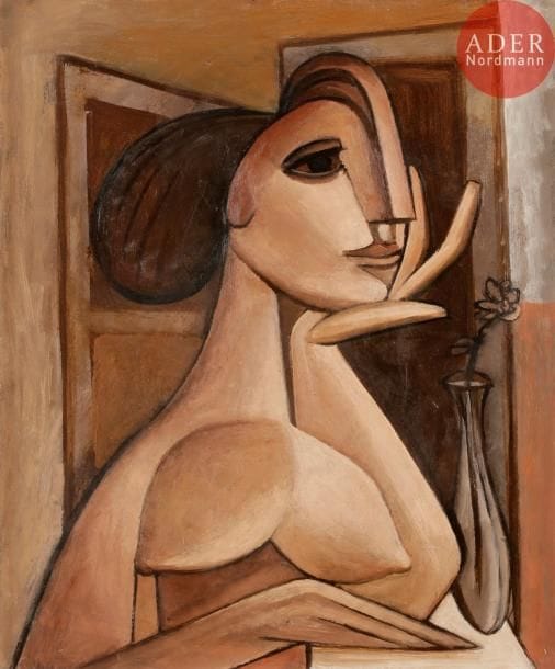 Georges-Henri PESCADÈRE (1915-2003)

Nu accoudé, 1979
Huile sur panneau.
Monogrammée et datée au dos.
65 x 54 cm