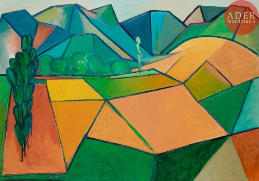 Georges-Henri PESCADÈRE (1915-2003)

Paysage, 1986
Huile sur panneau.
Monogrammée et datée au dos.
65 x 92 cm