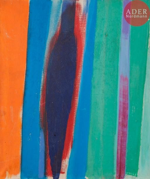 Claude BELLEGARDE (né en 1927)
Le Désir
Huile sur toile.
Signée en bas à droite.
Signée et titrée au dos sur le châssis.
55 x 46 cm