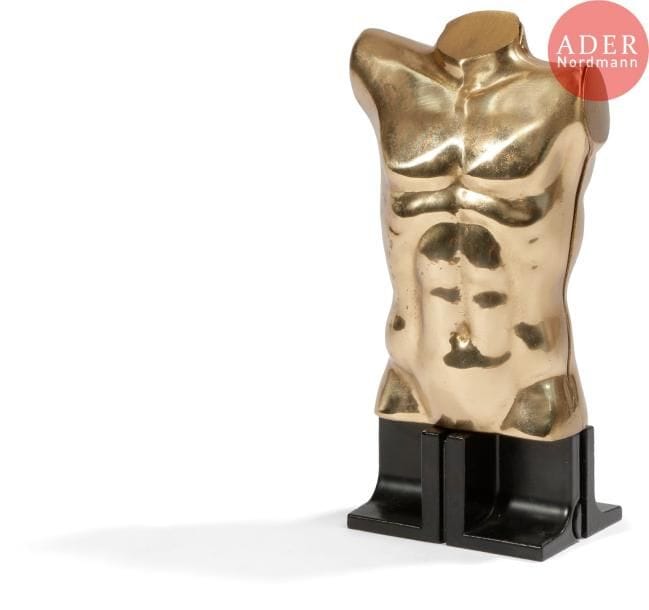 Miguel BERROCAL (1933-2006)
Torse épigastrique, 1989
Laiton poli.
Signé et numéroté.
Édition Artcurial.
15 x 7 cm