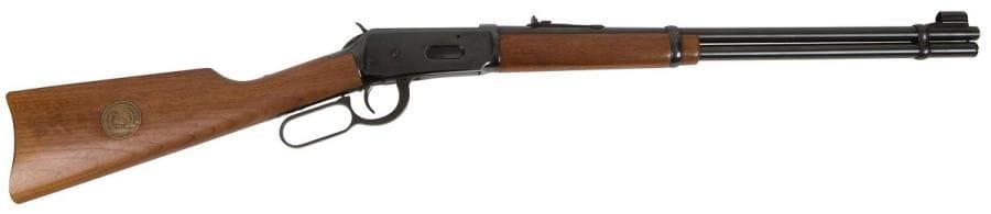 Carabine Winchester modèle 94 « Northwood New Hampshire Bicentennial », calibre 30-30 Win. 
Canon de 49 cm (20’’). Finition bleuie. Crosse en noyer avec médaille.
Longueur totale : 96 cm 
Catégorie C à déclarer. 
N°4279867