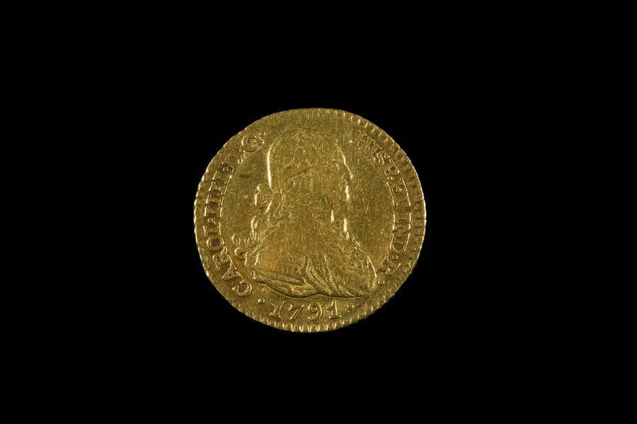 ESPAGNE.
CHARLES IV (1788-1808). Escudo, 1791 Madrid. 
Fr.299 
KM.434 
TB