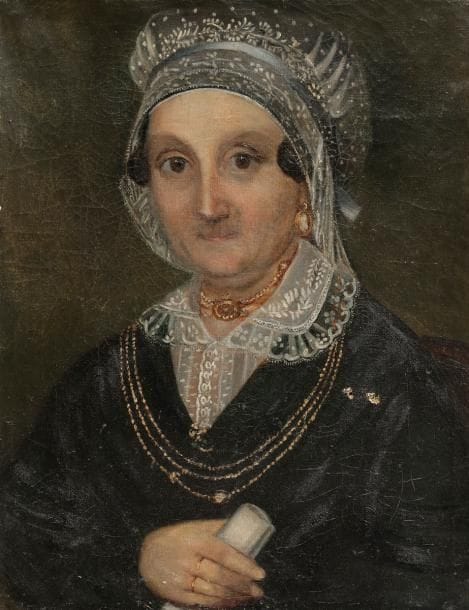 France, XIXe siècle
Portrait d’une femme en buste portant coiffe et bijoux régionaux.
32,5 x 24,3 cm