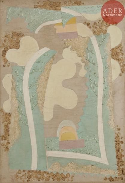 Vladimir Davidovitch BARANOFF - ROSSINÉ (1887 - 1944)
Symphonie Pastorale. Vers 1922 - 1924
Huile sur toile
Tampon de certification signé par la femme de l’artiste au dos. Tampon de la Galerie Roche sur le châssis de renfort.
73 x 50 cm
 Provenance : ce tableau figure au catalogue de l’exposition rétrospective consacrée à Baranoff - Rossiné en 1970 à la Rutland Gallery sous le n° 65.

Il a sans doute été ensuite en vente à la Galerie Roche à Brême, ainsi que le suggère le tampon sur le châssis de renfort et l’étiquette en allemand collée sur ledit châssis.
La date de naissance de V. D. Baranoff - Rossiné est souvent donnée comme 1888, mais en calendrier grégorien.
Or, il est né le 20 décembre 1887 dans le calendrier julien en vigueur dans l’Empire russe. Par ailleurs dans le catalogue de la Rutland Gallery, figure une erreur sur l’année de son décès : 1942 au lieu de 1944.
Un certificat d’authenticité sera délivré à l’acheteur par Dimitri Baranoff - Rossiné, fils du peintre, que nous remercions vivement pour les références concernant la Rutland Gallery.

Владимир Давидович БАРАНОВ-РОССИНЕ (1887 - 1944)
Пасторальная Симфония. Около 1922-1924
Холст, масло.
На обороте печать с подтверждением подлинности, подписанная женой художника. Печать галереи Рош на втором (укрепляющем основной) подрамнике.
73 х 50 см
Провенанс : произведение включено в каталог посмертной выставки, посвященной Баранову-Россине в 1970 году в Рютланд Галлери в Лондоне под № 65.
Потом, наверно, было в продаже в Бремене в Галери Рош, на что указывает печать на подрамнике и этикетка по-немецки, наклеенная на нее.
Часто указывают год рождения В. Д. Баранова-Россине как 1888 г. не указывая, что это по новому стилю, но на самом деле он родился 20 декабря 1887 г. по старому стилю в Российской Империи. Хуже того, в каталоге Лондонской галереи указана неправильная дата смерти художника : 1942 вместо 1944.
Благодарим сына художника Дмитрия Владимировича Баранова-Россине за сведения о выставке в Рютланд Галлери.
Д. В. Баронов-Россине готов любезно предоставить сертификат подлинности покупателю.