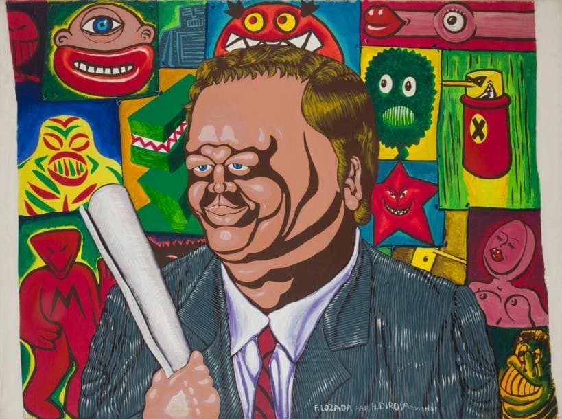 Hervé DI ROSA (né en 1959)

Portrait, 2?000
Acrylique sur toile.
Signée et datée en bas à bas.
161?x?218?cm

Exposition?:
Têtes à Têtes, Musée International d’Art Naïf Anatole Jakowsky, Nice, 26 juin - 3 novembre 2003.