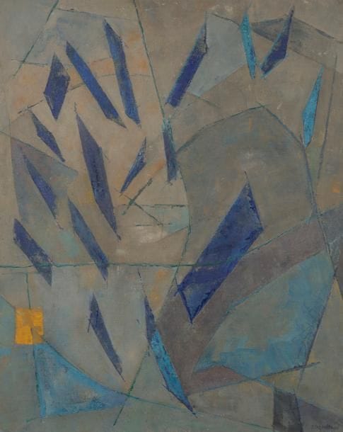 Jean DEYROLLE (1911-1967)

Alison, 1955
Huile sur toile.
Signée en bas à droite.
Signée, titrée et numérotée au dos.
81?x?65?cm

Expositions?:
- Copenhague, 1956, n°55.
- Galerie Cavalero, Cannes, 1975, n°7.

Bibliographie?:
Georges Richar-Rivier, Jean Deyrolle: Catalogue Raisonné: œuvre peint 1944-1967, Édition Cercle d’art, 1992, n°55.43.