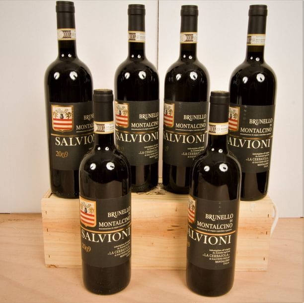 3 B BRUNELLO DI MONTALCINO LA CERBAIOLA (Caisse Bois), Salvioni, 2009