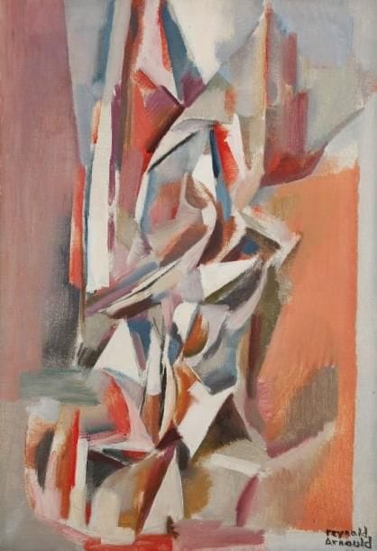 Reynold ARNOULD (1919-1980)
Enflammé Huile sur toile. Signée en bas à droite. 54,5 x 38 cm