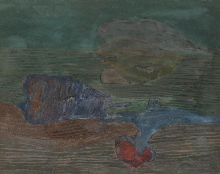Abdellah BENANTEUR (né en 1931)
Paysage
Gouache.
Signée en bas à droite.
17 x 21 cm