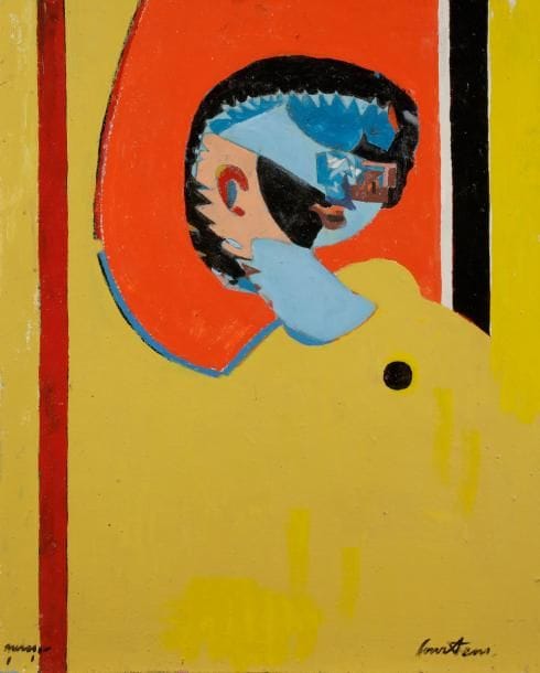 Pierre COURTENS (1921-2004)
Portrait de femme
Huile sur toile montée sur panneau.
Signée en bas à droite.
76 x 61 cm
