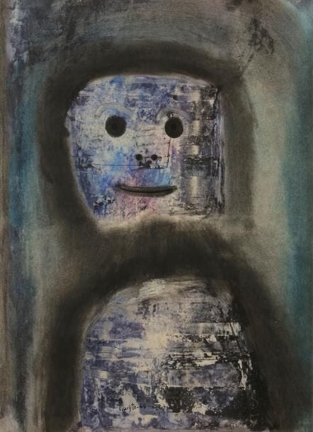 EVARISTO (1923-2009)
Personnage, 1961
Encre et aquarelle
Signée et datée en pied.
59 x 44 cm