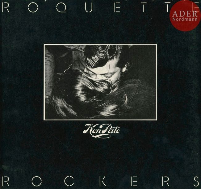 PATE, KEN
Roquette Rockers.
Contrejour, Paris, 1975.
In-8 (20,5 x 22 cm). Édition originale, brochée. Texte de Carole Naggar. Couverture souple illustrée.