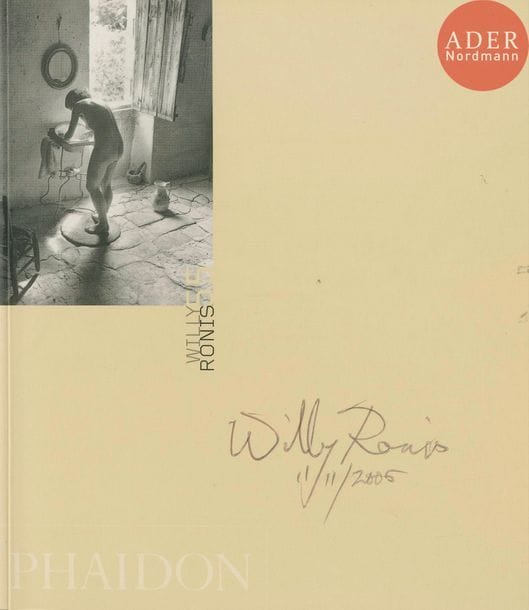 RONIS, WILLY (1910-2009)
21 volumes, tous signés par Willy Ronis.
*Willy Ronis. Phaidon, 2002.
*Derrière l’objectif de Willy Ronis. Photos et propos. Hoëbeke, 2001.
*Quand je serai grand… Hors Collection, 1993. 
*Willy Ronis Photographs 1926-1995. The Museum of Modern art, Oxford, 1995. 
*Paris-couleurs. Le Temps qu’il fait, 2006. 
*Willy Ronis par Willy Ronis. Palais de Tokyo, 1985.
*Un village en France. Cahiers de la photographie de St-Benoit du Sault, 1998.
*Willy Ronis 70 ans de déclics. PARIS Musées, 1996.
*Les sorties du dimanche. Nathan, 1997.
*Le Val et les bords de Marne. Éditions TerreBleue, 2004. 
*Marie-Anne, Vincent et moi. Filigranes Éditions, 1999. 
*Willy Ronis.  Instants dérobés. Taschen, 2005. 
*Paris, éternellement. Hoëbeke, 2005. 
*Vivement Noël ! Hoëbeke, 1996
(également signé par Daniel Picouly et Sabine Weiss)
*La vie en passant. Prestel, 2004.
*Belleville Ménilmontant. Hoëbeke, 1999. 
*Mémoire textile. La Nuée Bleue, 2000.
*A nous la vie ! 1936-1958. Hoëbeke, 1996. 
*Toutes belles. Hoëbeke, 1992.
*Mon Paris. Denoël, 1991 (2e édition). 
*La montagne de Willy Ronis. Éditions TerreBleue, 2006. 