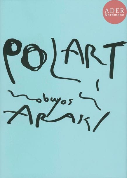 ARAKI, NOBUYOSHI (1940)
Polart.
Rat Hole Gallery, 2009.
In-4 (26 x 18,5 cm). Édition originale, tirée à 1500 exemplaires. Couverture noire, sous jaquette illustrée.