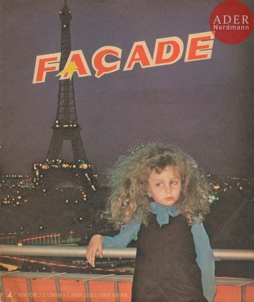 COLLECTIF 
Façade N°1-3-4-5-6-7. 
1976-1979. 
In-4 (34,5 x 29 cm). 6 magazines en éditions originales. Couvertures illustrées. 
Quelques beaux exemplaires du célèbre magazine underground français, publié à Paris de 1976 à 1983, créé et dirigé par Alain de Benoist avec la collaboration d’Hervé Pinard, Jean-Luc Maître, Laurent Laclos et Thierry Ardisson. 
