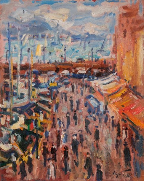 Sergio TELLES (né en 1936)
Saint Tropez, le port
Huile sur toile.
Signée en bas à droite.
41 x 33 cm