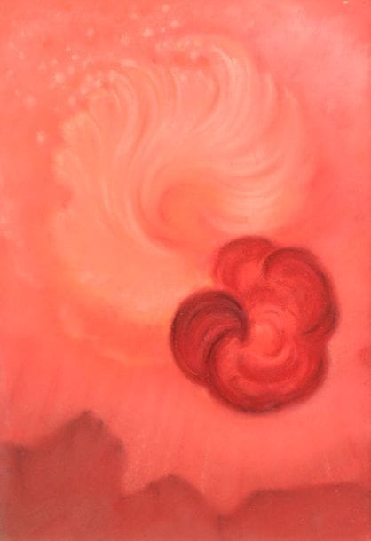 Ernest KLAUSZ [hongrois] (1898-1970)
Freude, 1931
Pastel.
36 x 25 cm
Provenance : 
Galerie Drouart, Paris (étiquettes au dos).