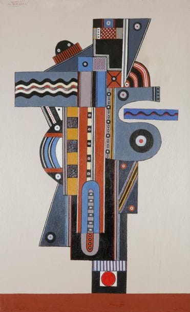 Georges TERZIAN (né en 1939)
Le Baron, 2006
Huile sur toile.
Signée en haut à gauche.
Signée, datée et titrée au dos.
146 x 89 cm
