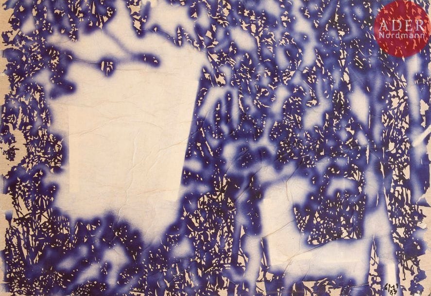 Jean-Pierre LE BOUL'CH (1940-2001)
Peau de peinture, 1987
Paper cut et collage sur toile.
Signée et datée en bas à droite.
97 x 146

Expositions :
- Jean-Pierre Le Boul’ch - 30 ans de peinture, Maison des Arts de Créteil, 1987.
- Galleria Artco, Ajaccio, 1988, n°19.
- Maison de la Culture de Nevers, 1989, n°12.
- Centre Culturel Bonlieu, Annecy. 1990, n°10.