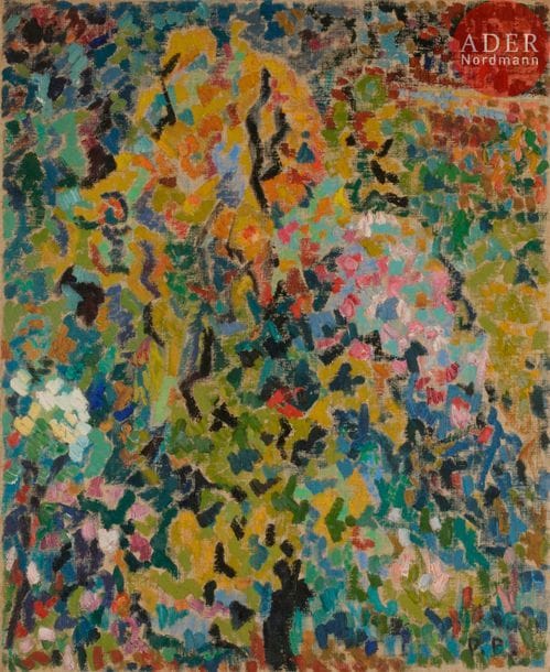Pierre PRUVOST (1921-2008)

Au Jardin
Huile sur toile.
Monogrammée en bas à droite.
73 x 60 cm