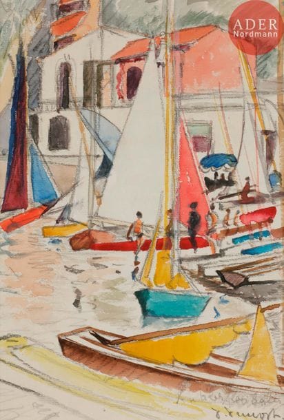 Pierre PRUVOST (1921-2008)

Antibes, la Salis
Encre et aquarelle.
Signée, et située en bas à droite.
20,5 x 14 cm