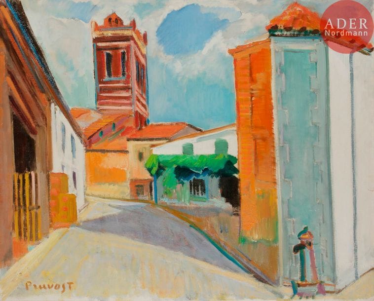 Pierre PRUVOST (1921-2008)

Rue de village
Huile sur toile.
Signée en bas à gauche.
65 x 81 cm