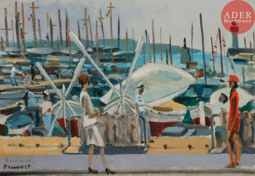 Pierre PRUVOST (1921-2008)

Contre-jour sur le port de Cannes
Huile sur toile non montée.
Signée et située en bas à gauche.
38 x 55 cm