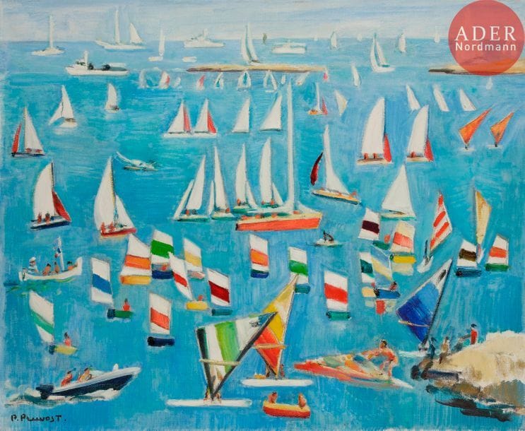 Pierre PRUVOST (1921-2008)

Régates, 1972
Huile sur toile.
Signée en bas à gauche.
60 x 73 cm