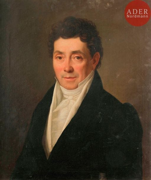 École FRANÇAISE vers 1810
Portrait d’homme en buste
Toile
65 x 54 cm