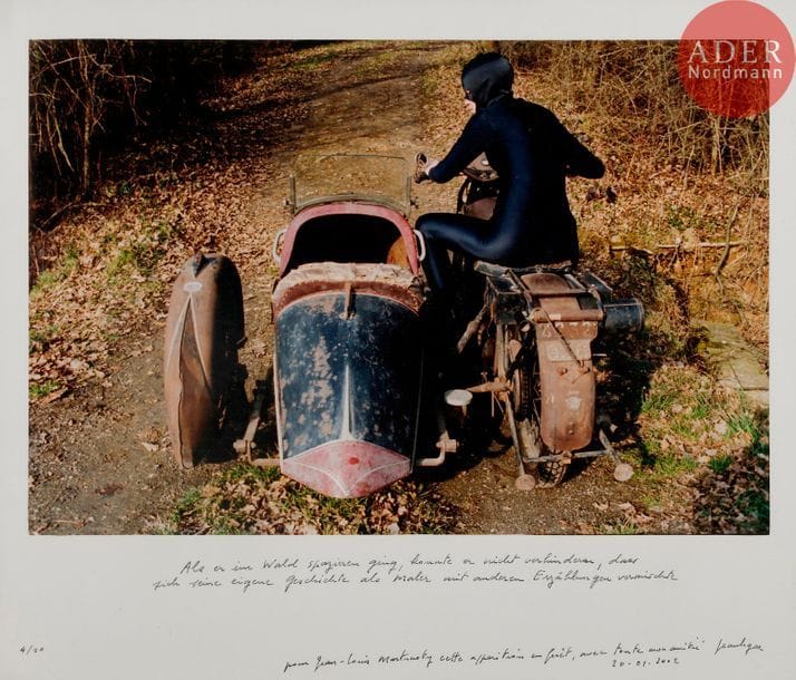 Jean LE GAC (né en 1936)
Sans titre, 2002
Tirage photographique en couleur.
Signée, datée, annotée, dédicacée et numérotée sur 10.
35.5 x 53 cm