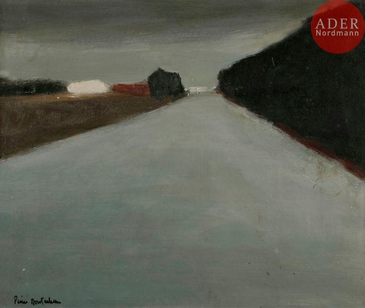 Pierre DOUTRELEAU (né en 1938)
Bras de mer
Huile sur isorel.
Signée en bas à gauche.
44,5 x 53,5 cm