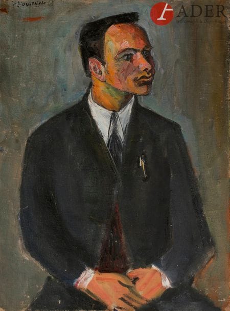 Natta Ivanovna KONYCHEVA (né en 1935)
Portrait d’homme. 1958
Huile sur toile.
Signée et datée en haut à gauche. Signée et datée au dos.
45 x 33,5 cm

Натта Ивановна КОНЫШЕВА (род. в 1935)
Мужской портрет. 1974
Холст, масло.
Подпись и дата наверху слева. На обороте подпись с датой.
45 х 33,5 см