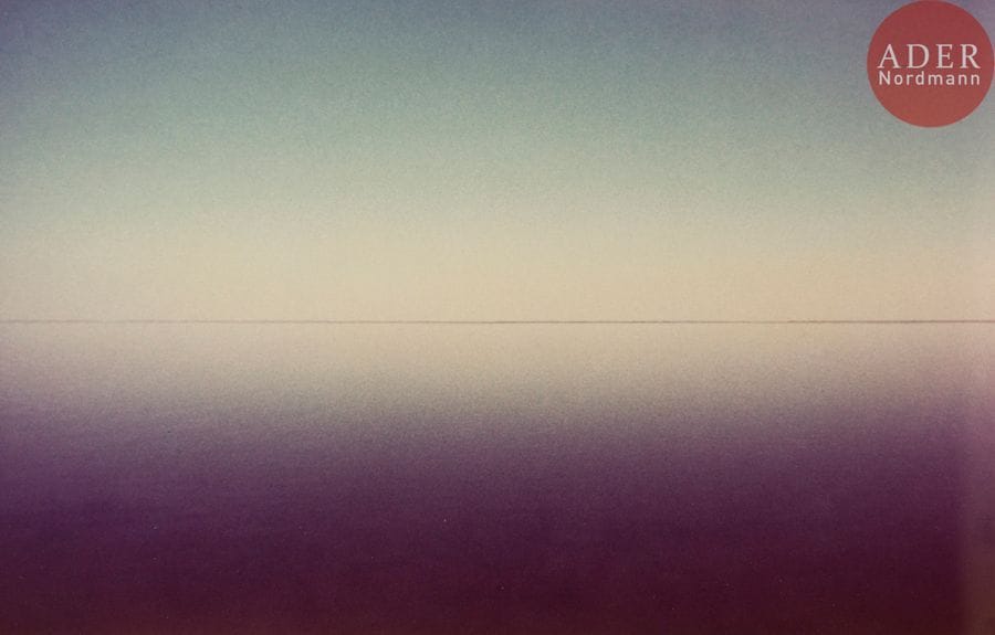Franco Fontana (1933)
Sans titre [horizon], 1976.
Épreuve chromogénique d’époque. Signature, date et étiquette du photographe au verso.
19,2 x 29,8 cm