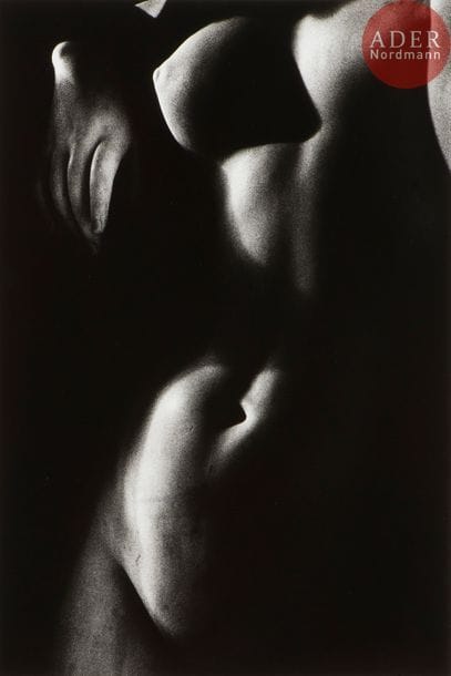 Keiichi Tahara (1951-2017)
Torse féminin, novembre 1990.
Épreuve argentique d’époque, signée et datée au crayon au verso.
40,5 x 30 cm avec marges