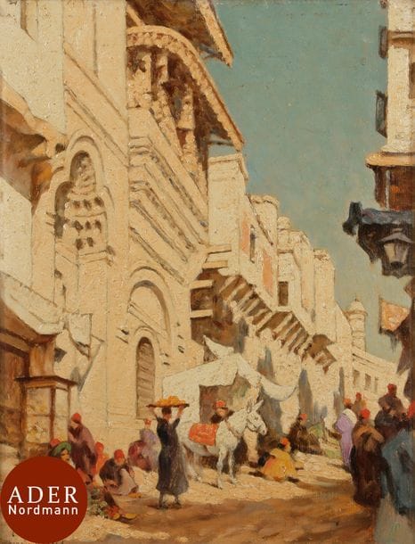 Louis BEROUD (1852-1930)
Le Caire 1929
2 huiles sur carton.
Signée et titrée en bas à gauche pour l’un.
Signée, titrée et datée en bas à gauche pour l’autre
34.5 x 26.5 cm