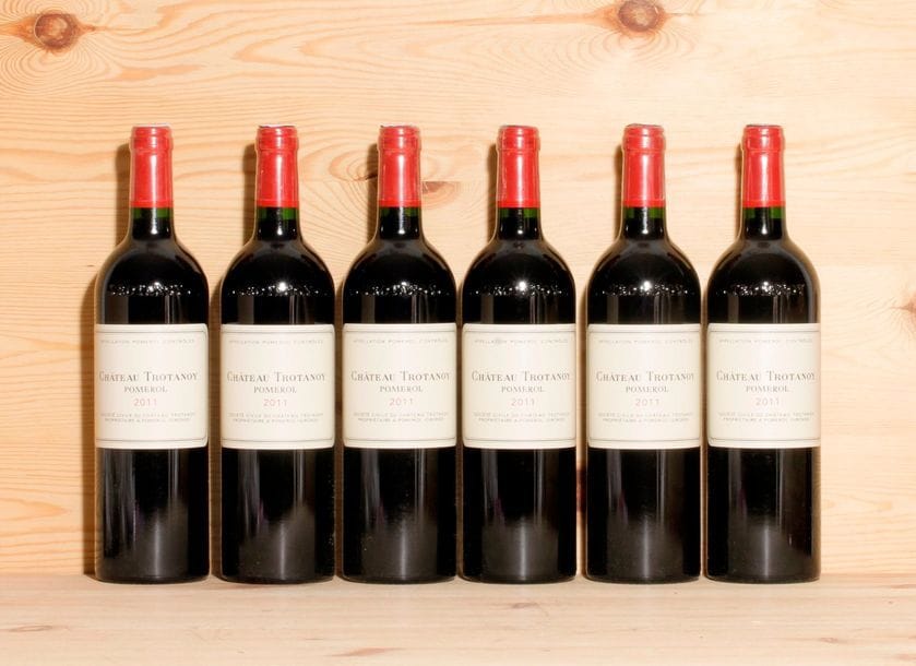 6 B CHÂTEAU TROTANOY (Caisse Bois d'origine), Pomerol, 2011