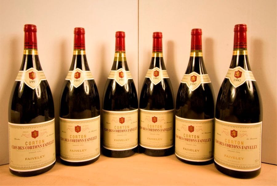 6 Mag CORTON CLOS DES CORTONS (Grand Cru) (Caisse Bois), Faiveley, 1997