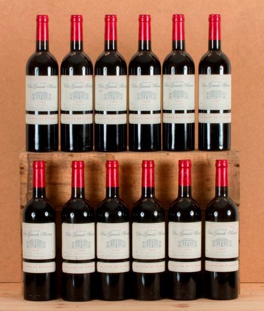 12 B CLOS DES GRANDS MOINES (1 c.a. sommet), Lalande de Pomerol, 1999