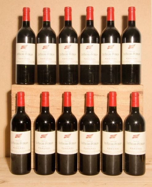 12 B CHÂTEAU LAFLEUR PETRUS (Caisse Bois d'origine), Pomerol, 2000