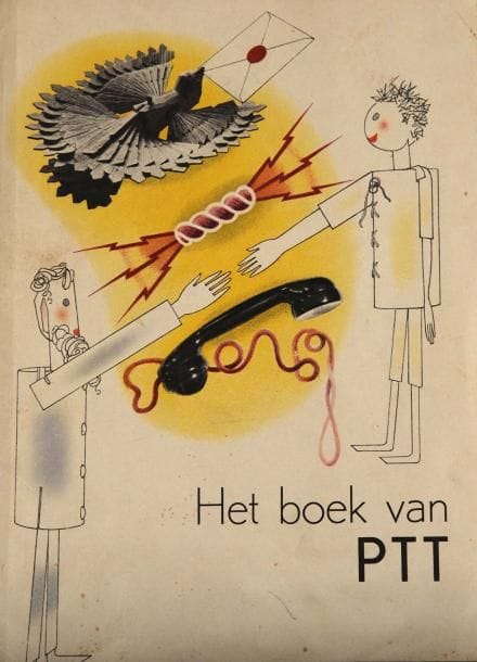 Piet Zwart (1885-1977)
Het boek van PTT Editions PTT, Den Haag, 1938. In-8 (25 x 18 cm). Edition originale brochée. 49 pp. de photomontages dans une mise en page du typographe d'avant-garde. Exemplaire d'une belle fraicheur.  