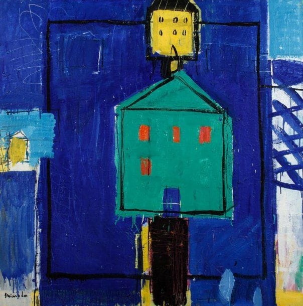 Hiroyoshi SHIMADA
Maison verte Huile sur toile 100 x 100 cm
