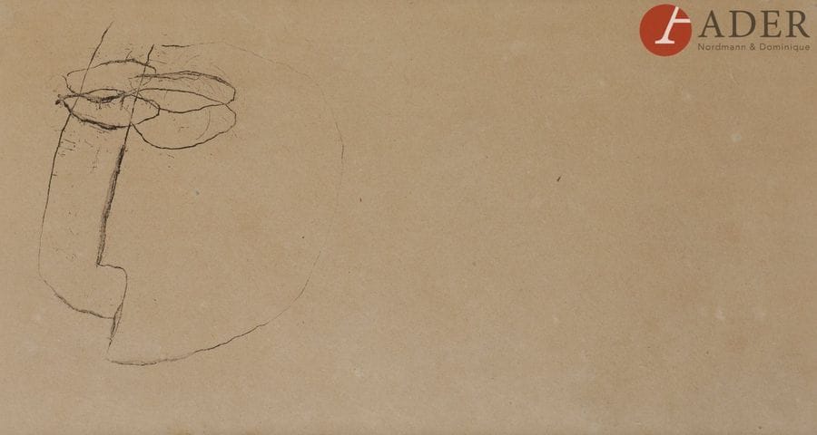 Jean FAUTRIER (1898-1964)
Études de visage - Série les Otages
2 héliogravures.
Non signées.
23.5 x 41 cm chaque