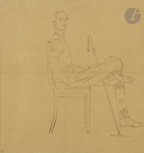 Bernard BOUTET de MONVEL (1884 - 1949)
Joueur de polo
Encre.
Porte le timbre de l’atelier en bas à gauche.
46 x 43 cm

Provenance : 
Vente de l’atelier, Sotheby’s, 6 avril 2016.