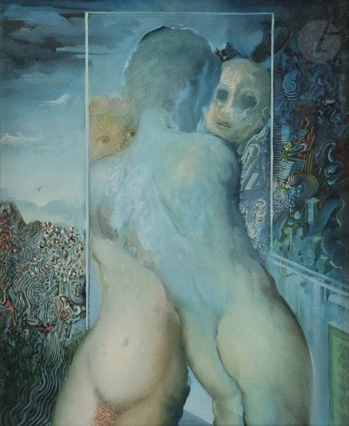 Popovitch Ljuba LJUBA [serbe] (1934-2016)
La Souffrance, 1980
Huile sur toile.
Signée, datée et titrée au dos.
55 x 46 cm

Provenance : 
Galerie Armand Zerbib, Paris.

Bibliographie : 
Anne Tronche, Ljuba, New York, Alpine Fine Arts Collection, 1981, n°396.

Nous remercions Madame Salvica Batos, femme de l’artiste, pour les informations qu’elle nous a transmises.
