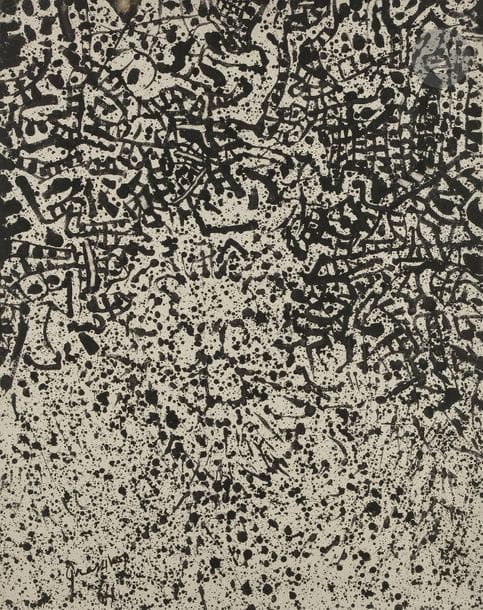 Mario PRASSINOS (1916-1985)
Prétextat, 1964
Huile sur toile.
Signée et datée en bas à gauche.
Datée au dos.
92 x 73 cm

Provenance : 
Acquis directement auprès de Madame Yo Prassinos.

Exposition : 
Prassinos, octobre - décembre 1968, Musée Cantini, Marseille, n°8 (détail reproduit au catalogue).