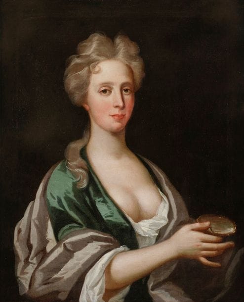 
David Klöker Von EHRENSTRAHL (Hambourg 1629 - Stockhom 1698) 
Portrait de dame en buste
Toile 
75 x 61 cm
Signée à droite : David Klöker 
Restaurations anciennes

Exposé au Château de Versailles pour l’exposition : « Les artistes suédois en France au XVIIIe siècle - 15 juin / 30 septembre 1945 » sous le N°18.
Exposé au Musée Carnavalet à Paris dans l’exposition « La Suède et Paris - Avril - Juin 1947 » sous le numéro 119.
